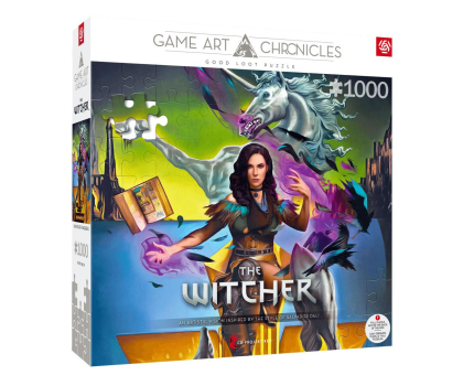 Puzzle z gier Merch Game Art Chronicles Puzzle: The Witcher Yennefer & Salvador